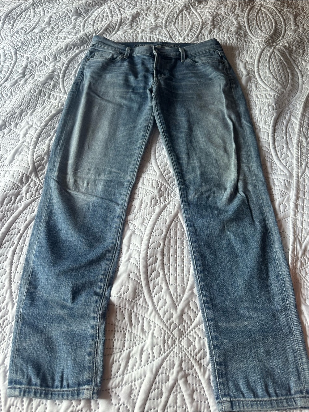 Citizens Of Humanity Light Blue Straight Jeans